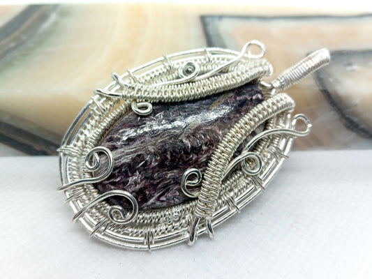 Přívěšek charoit - Supreme Panthers