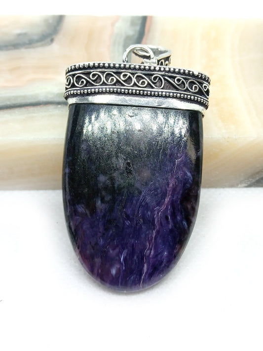 Přívěšek charoit - Supreme Panthers