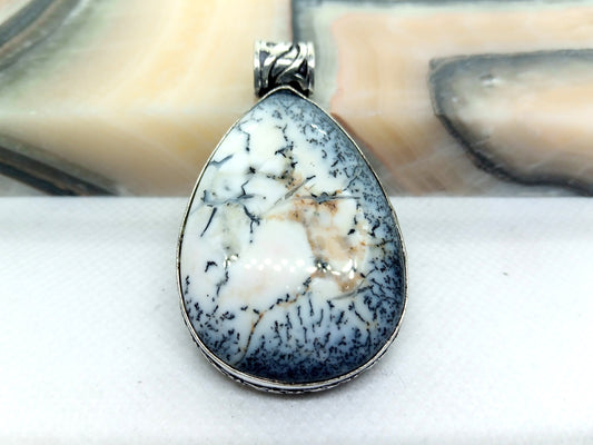 Přívěšek dendritický opál - Supreme Panthers