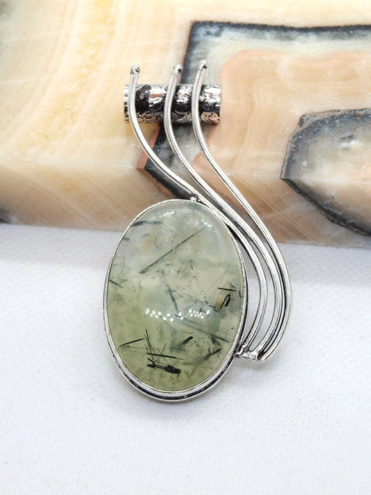 Přivěsek epidot v prehnitu﻿ - Supreme Panthers