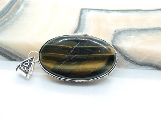 Přívěšek tygří oko a sokolí oko - Supreme Panthers