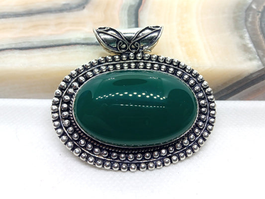 Přívěšek zelený onyx - Supreme Panthers